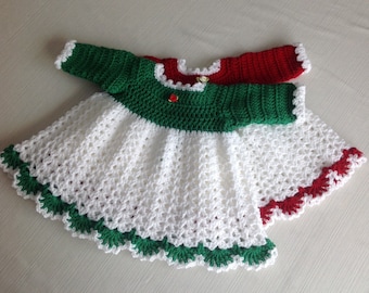 Baby Dress Winter  PATTERN   Size 6 - 9 Months Mary