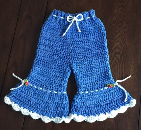 crochet bell bottoms