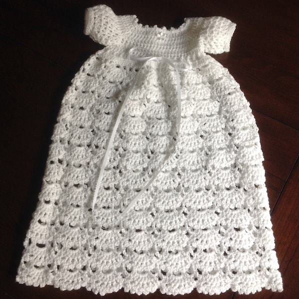 Christening Gown 0 - 3 Month JANICE PATTERN