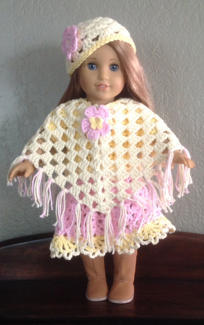 American Girl Crochet PATTERN Etsy
