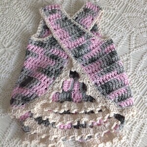 Crochet Sunsuit 9 to 12 Months Lauren PATTERN image 4