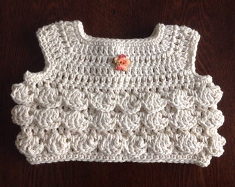 Crochet Summer Top 6-9 Months PATTERN