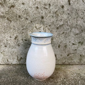 Scandinavian Ceramic Vase, Hand Made Pottery Vase, Collectible Scandinavian Home Decor