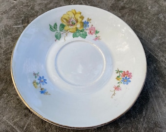 Vintage ARABIA of Finland Saucer Flowers Floral Old Arabia Finland