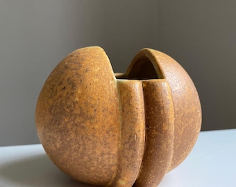 Estonian Vintage Ceramic Vase Designer Anne Keek ARS Eesti Keraamika 70s