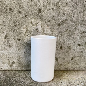 Vintage ARABIA of Finland White Small Flower Vase Scandinavian Design Finnish Retro
