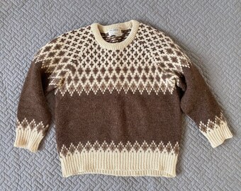 Vintage James Pringle Wool Fair Isle 