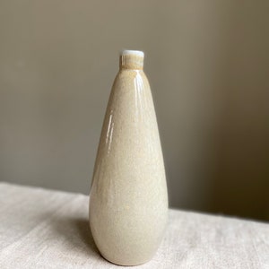 Scandinavian Vintage Ceramic Vase, Handmade Pottery Vase, Collectible Scandinavian 70s Home Decor