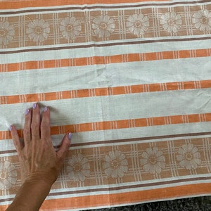 PAIR Vintage Linen Towel Set of 2 Kitchen Towel Dish Cloth Handmade Linens Retro Scandi Home Decor Gift For Mom image 4