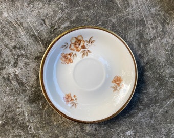 Vintage ARABIA of Finland MYRNA Saucer Flowers Floral Old Arabia Finland Olga Osol Design