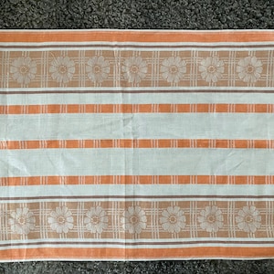 PAIR Vintage Linen Towel Set of 2 Kitchen Towel Dish Cloth Handmade Linens Retro Scandi Home Decor Gift For Mom image 3
