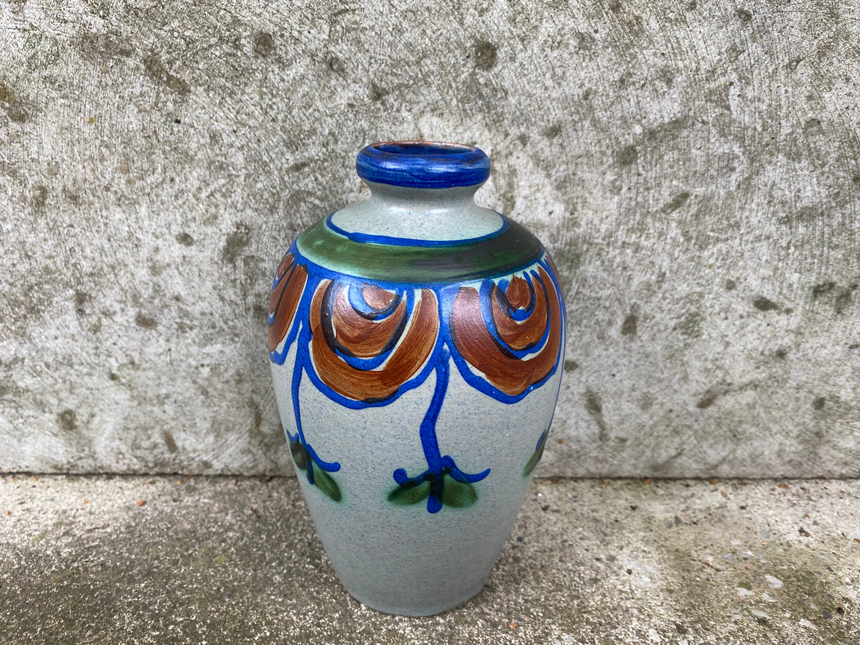 upsala ekeby 花瓶　大小セット　陶器　スウェーデン Mari simmulson / マリシムルソン】フラワーベース《Upsala
