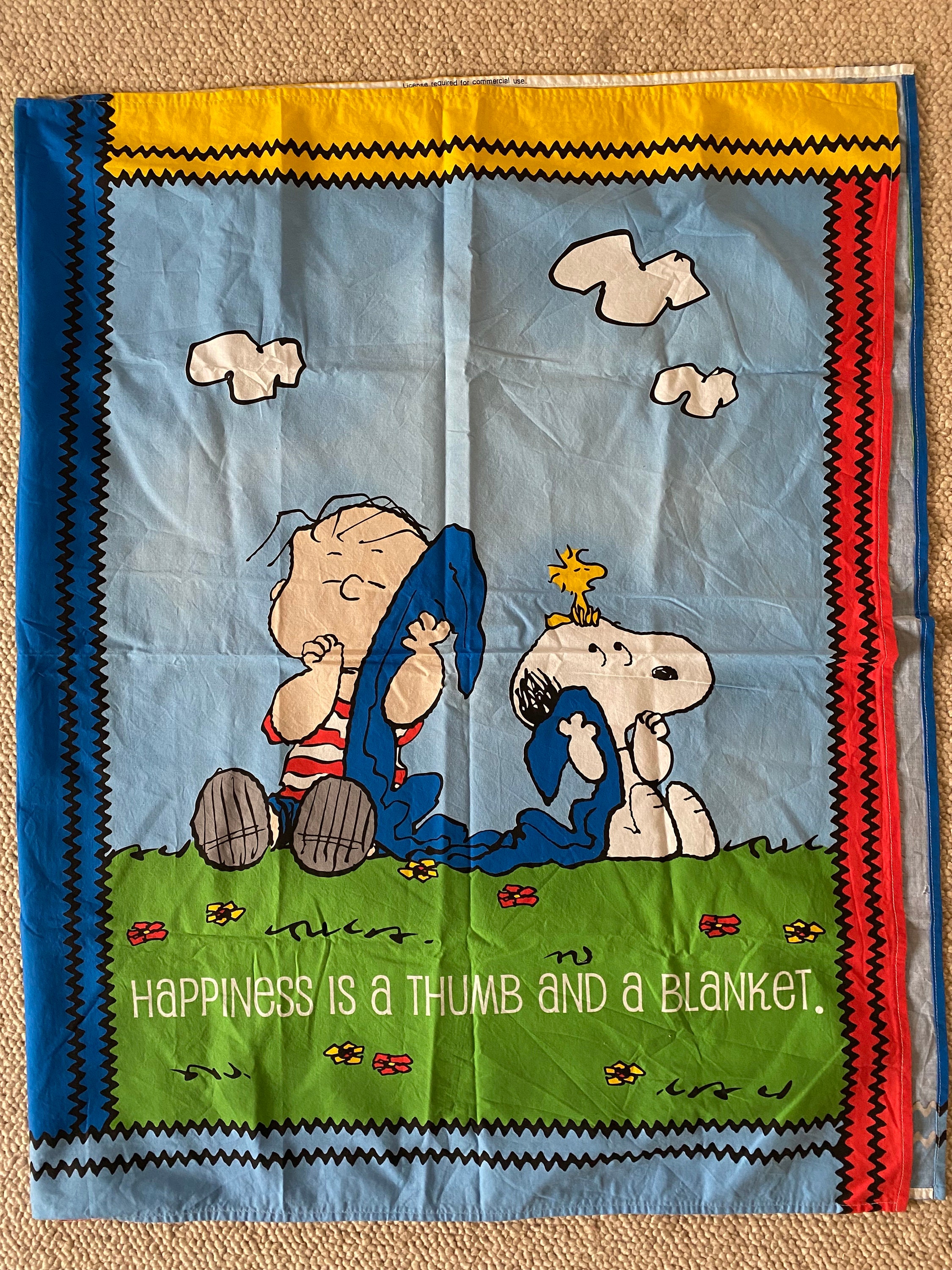 Linus Blanket Blue Etsy Canada
