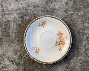 Vintage ARABIA of Finland MYRNA Saucer Flowers Floral Old Arabia Finland Olga Osol Design
