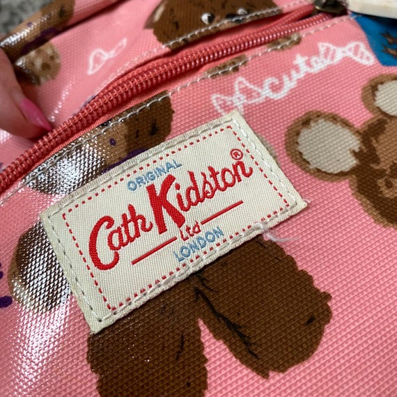 Vintage Cath Kidston Bag British Pink Belt Bag Waist Bag With