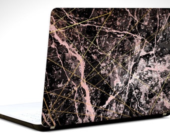 marble effect laptop case