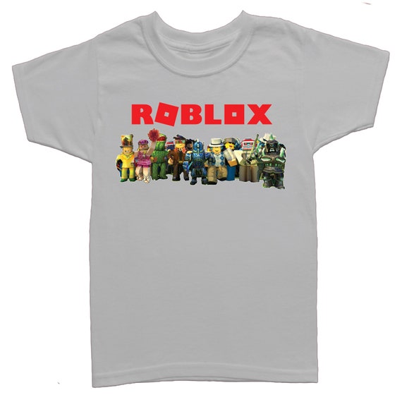 Roblox Family Children Gamers Kids Boys Girls T Shirt Urb101 - roblox black t shirt for kids gaming gamer youtuber fan size
