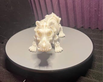 3d skeleton hippo
