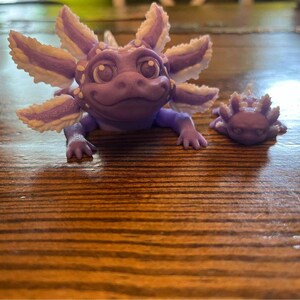 Flexi axolotl 3d prints
