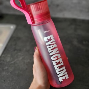 Name sticker vinyl for example air up or drinking bottle