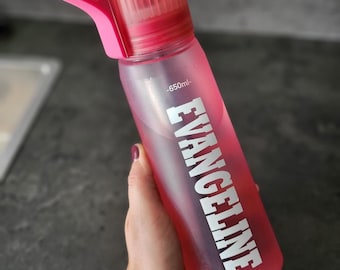 Namensaufkleber aus Vinyl zum Beispiel air up oder Trinkflasche