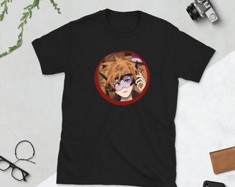 Kingdom Hearts Sora Fan Art Kurzärmeliges Unisex T-Shirt