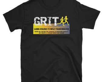 GRIT Gaining Resilience To Impact Transformation Fitness Short-Sleeve Unisex T-Shirt