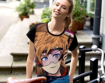 Kingdom Hearts Sora Fan Art All-Over Print Crop Tee