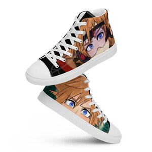 Kingdom Hearts Sora Original Fan Art Women’s high top canvas shoes