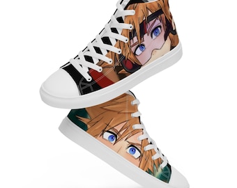 Kingdom Hearts Sora Original Fan Art Damen High Top Canvas Schuhe