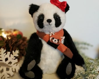 PandaTian Yi, handmade plush unique model