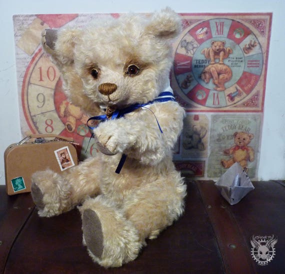 OOAKART Arthur Handmade Teddy Bear
