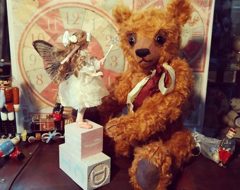 Teddy e la Fata d'Argento. Creazioni fatte a mano, design unici.