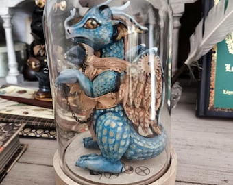 Gabinetto delle curiosità del drago steampunk
