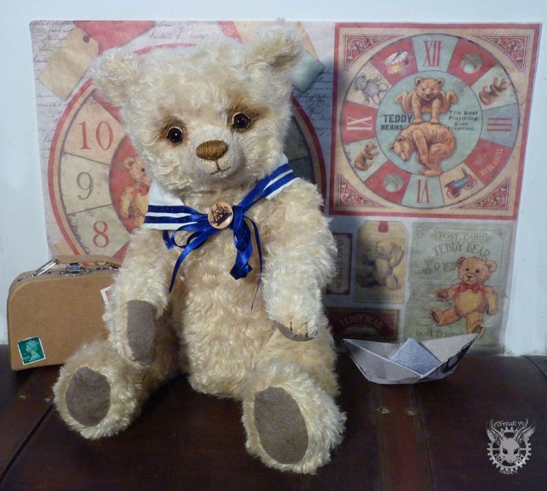 OOAKART Arthur Handmade Teddy Bear