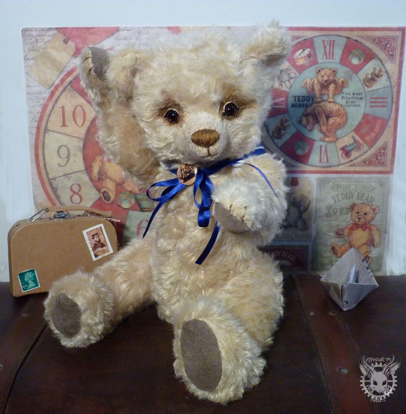 OOAKART Arthur Handmade Teddy Bear