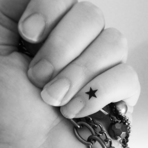 Petite étoile Tatouages Faux Tatouage Temporaire Tattoo étoile Lot De 20