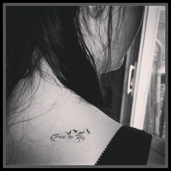 Citation Tatouage A L Infini Tatouages Temporaires Etsy