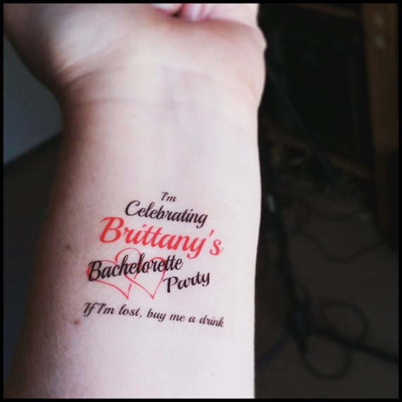 bachelorette tattoos bachelorette party tattoos wedding party tattoos bridesmaid tattoos
