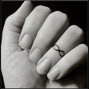 Tiny infinity tattoos set of 20 temporary tattoos fake tattoos