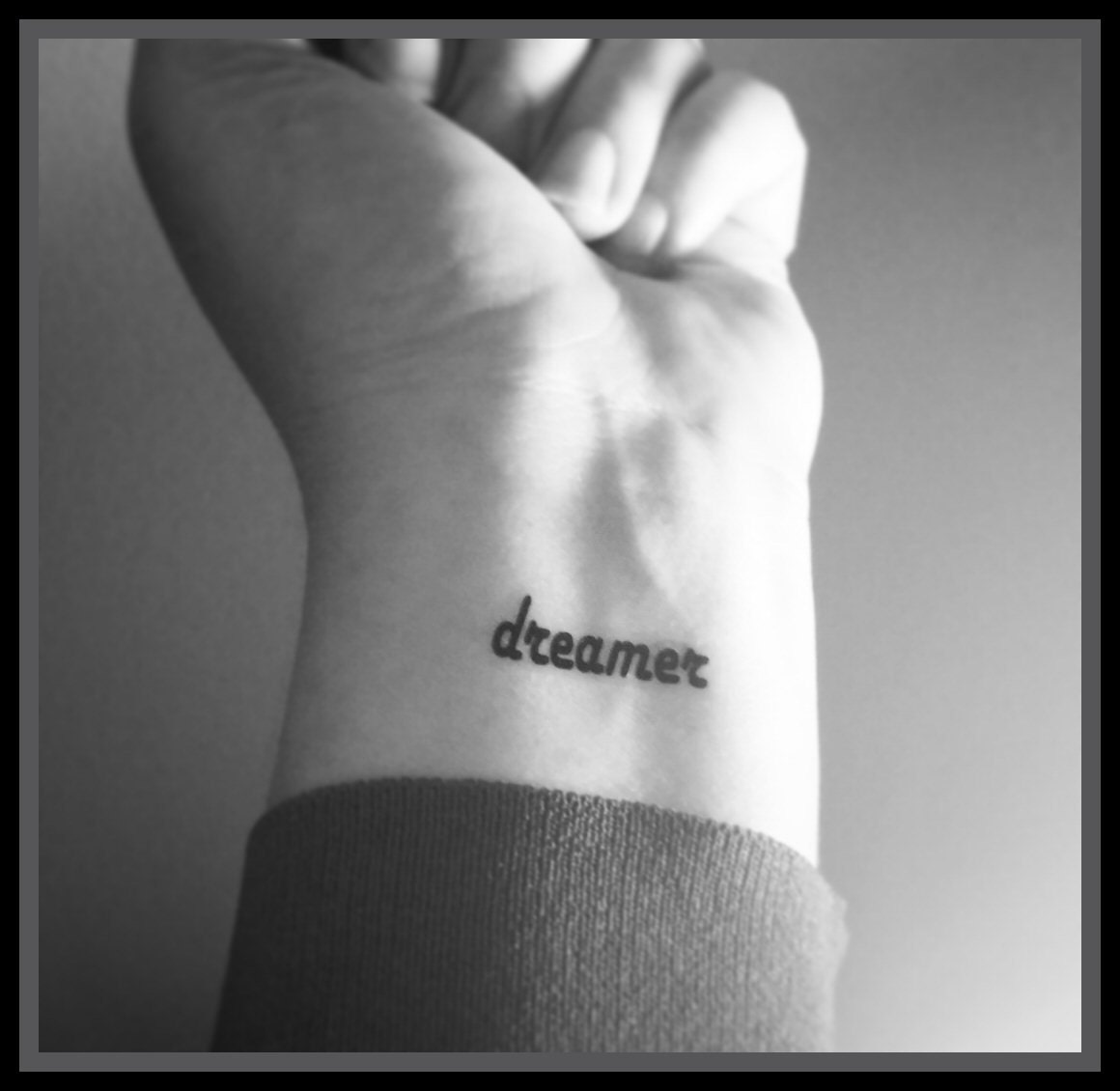 Image result for word tattoos wrist