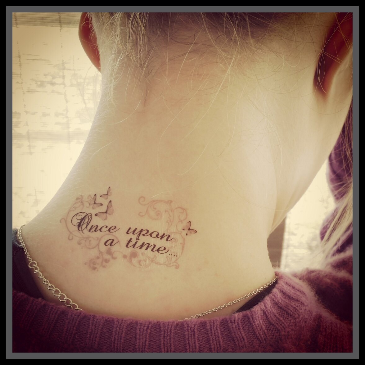 Temporary Tattoo Once Upon A Time Fake Tattoo Fairy Tail Etsy Temporary Tattoo Once Upon A Time Fake Tattoo Fairy Tail Etsy
