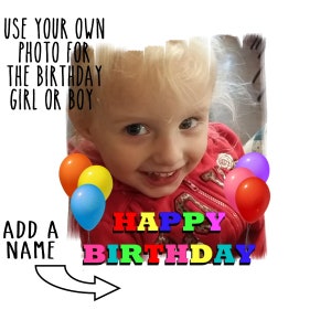 Custom birthday tattoos photo tattoo picture tattoos temporary tattoos happy birthday tattoos