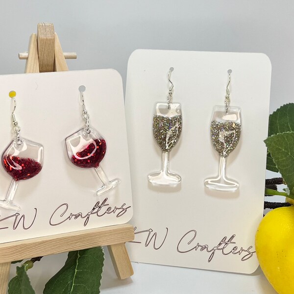 Wine Bottle Earrings Etsy