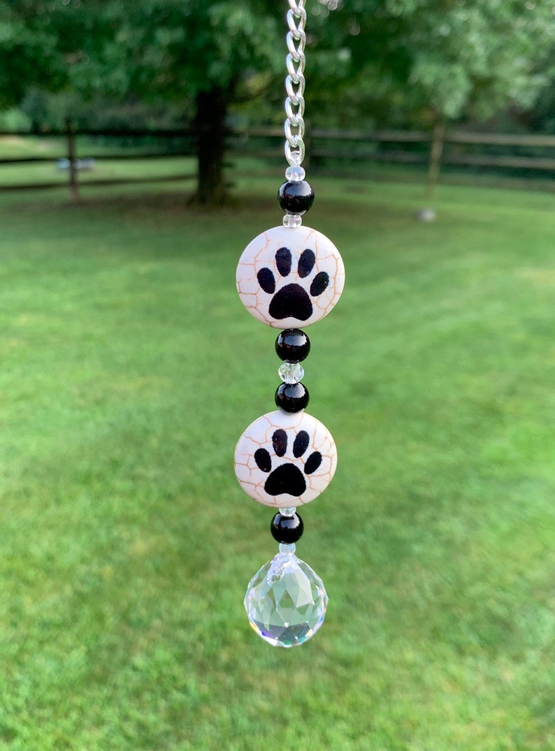 Dog Paw Rear View Mirror Car Charmanimal Paw Print Sun | Etsy