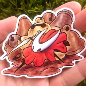 Silksong Hornet Sticker