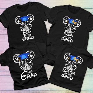 Disney Family Graduation Shirts, Graduate Disney Shirt, 2023 Disney Graduation Gift, Disney Grad Shirt, Class of 2023,  Senior Gift, College