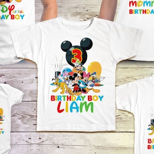 Mickey Mouse Clubhouse Birthday Shirt, Mickey Mouse Birthday Tshirt, Mickey Clubhouse Birthday Outfit, Mickey Clubhouse Outfit