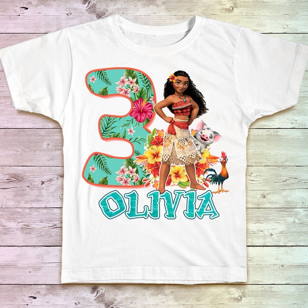 Moana Birthday Shirt, Moana Maui Family Birthday Tshirt, Matching Shirts, Moana Mommy Birthday Party Shirt , Moana Daddy Birthday Shirt