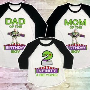 Buzz lightyear birthday shirt, Two infinity and beyond shirt, toy story family shirts, 2 2nd birthday shirt, toy story birthday shirt